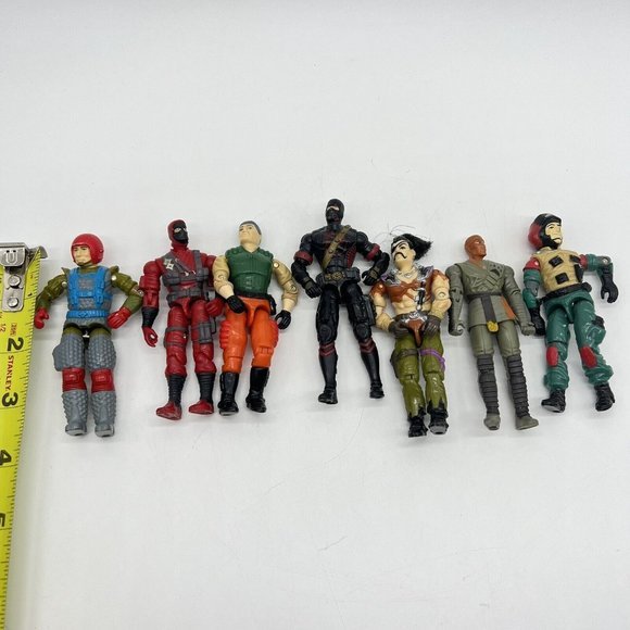 Hasbro GI Joe Lot Of 7 Tiger Claw Left Ticket Zanzibar Dreadnok Shadow Strike - Picture 4 of 8